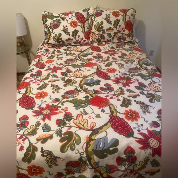 Pottery Barn Bedding Pottery Barn Serafina Queen Duvet Cover Shams